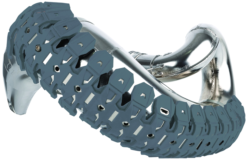 POLISPORT Protection d'echappement Armadillo gris nardo
