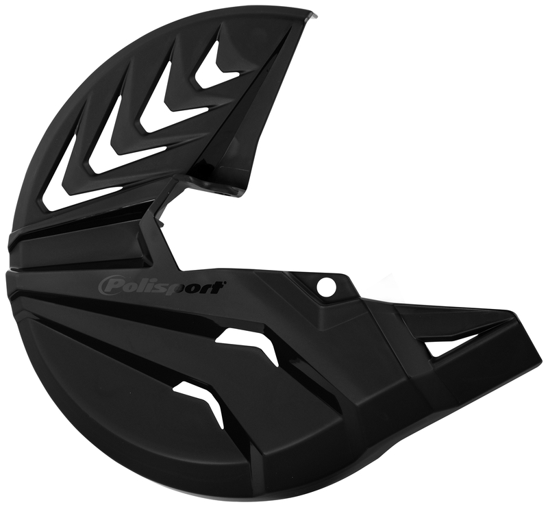 POLISPORT Protège disque avant noir