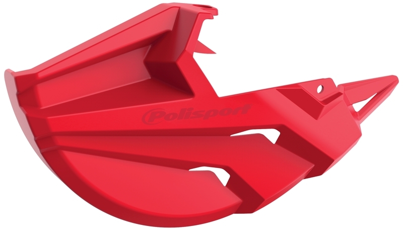 POLISPORT Front Disc Protector Rouge