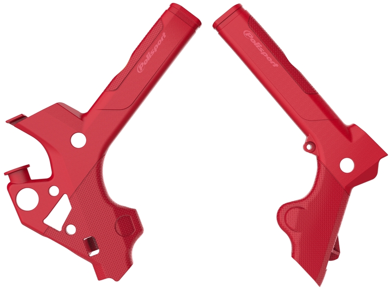 POLISPORT Protection de cadre rouge cr04