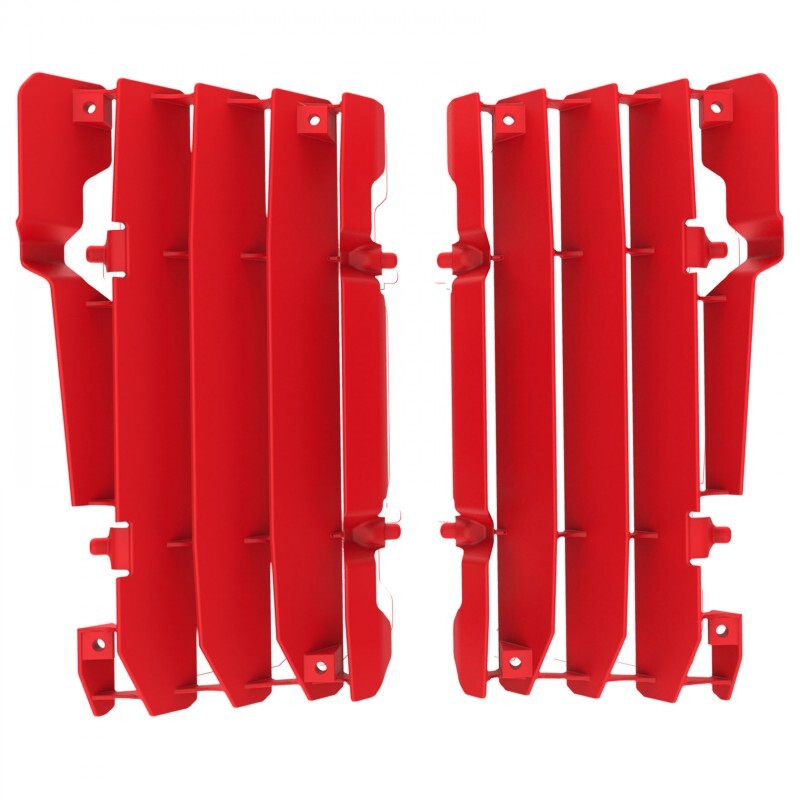 POLISPORT Cache-radiateur rouge Beta RR