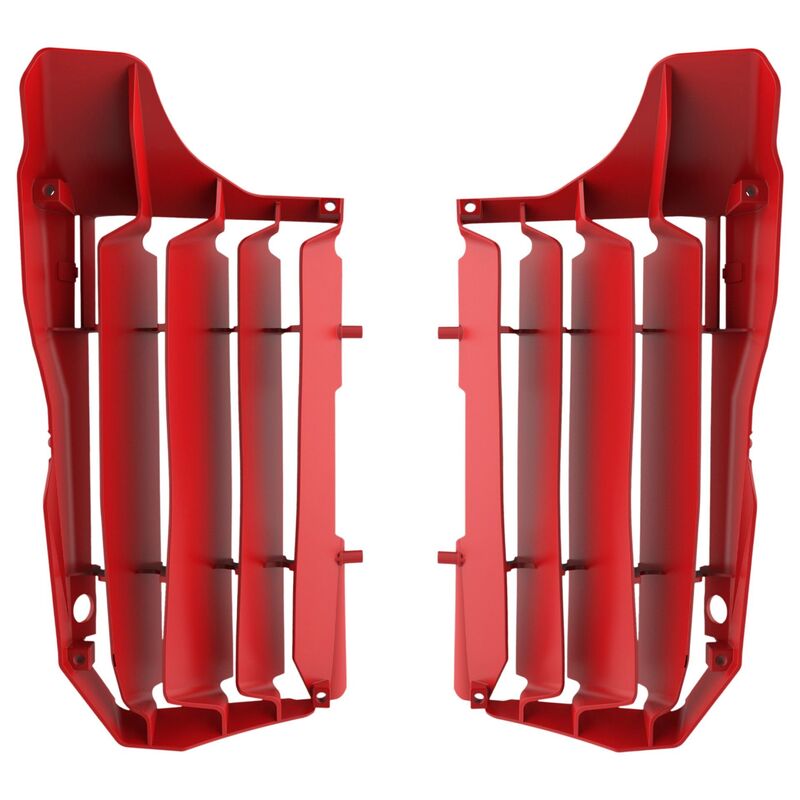 POLISPORT Cache-radiateur rouge Honda CRF250R/CRF250RX
