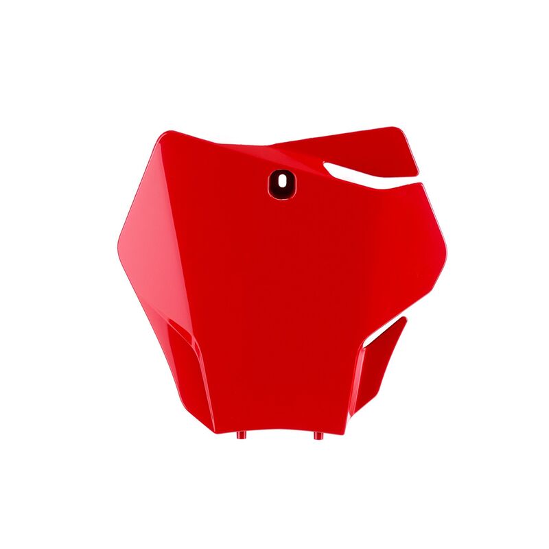 POLISPORT Plaque numéro frontale rouge Gas Gas MC
