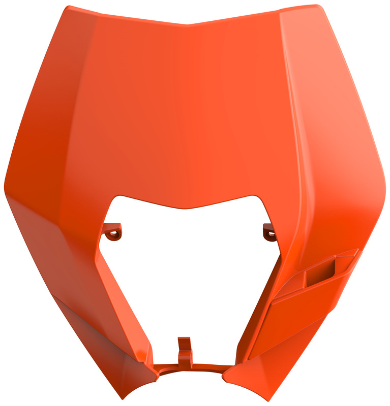 POLISPORT Plaque phare orange KTM EXC/EXC-F