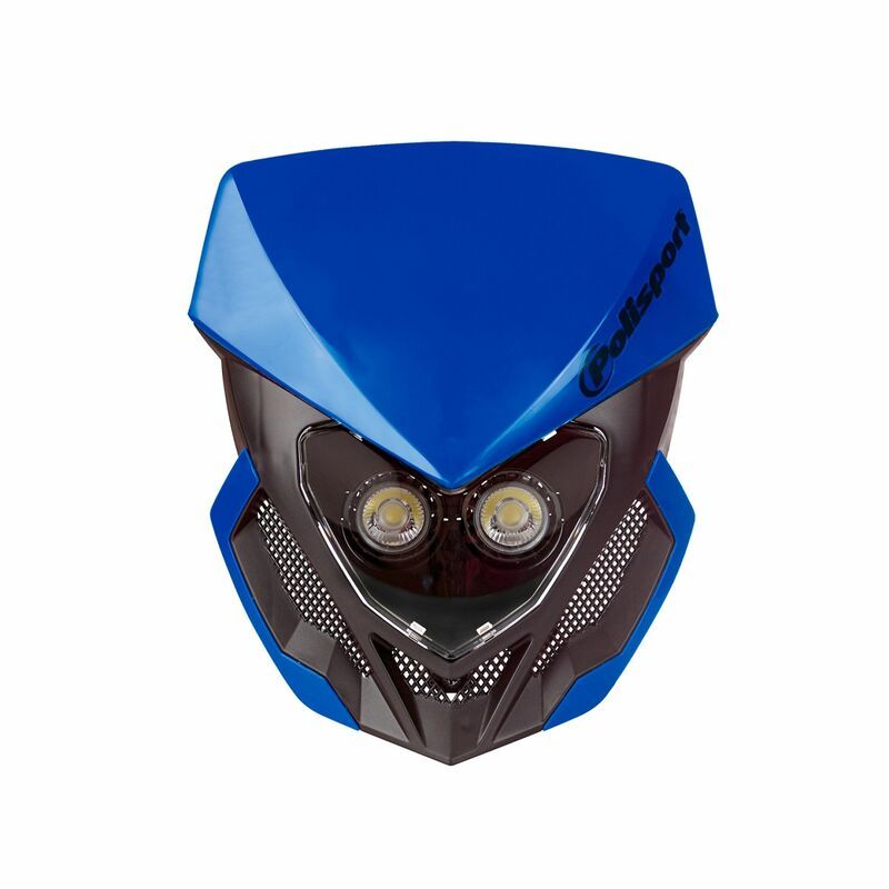 ポリスポーツ LOOKOS EVO HEADLIGHT ヘッドライト POLISPORT Lookos Evo Headlight Blue/Black - buy cheap ▷ FC-Moto