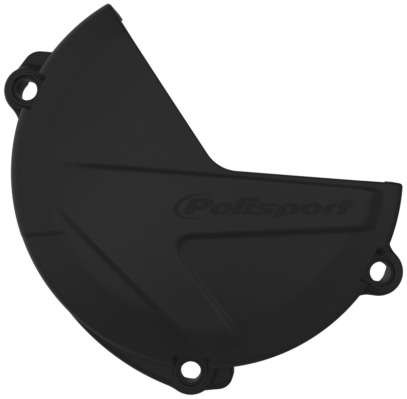 POLISPORT Protection de carter d'embrayage noir