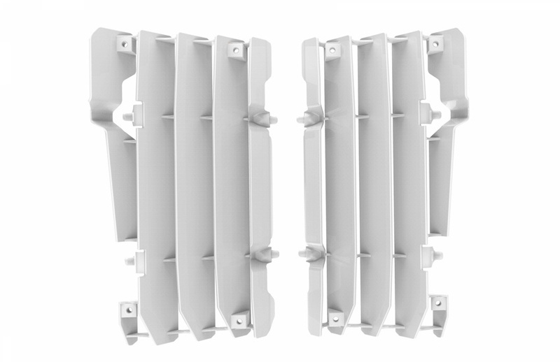 POLISPORT Cache radiateur blanc Beta