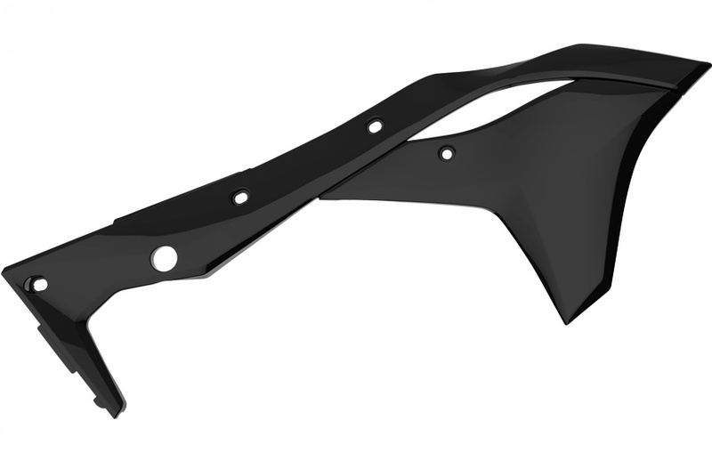POLISPORT Ouïes de radiateur noir Kawasaki KX250F