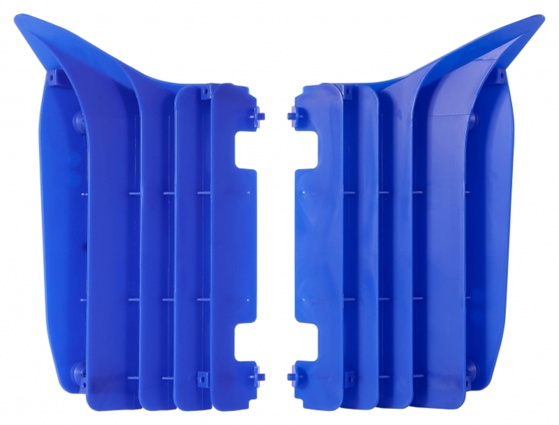 POLISPORT Cache radiateur bleu Yamaha YZ250F