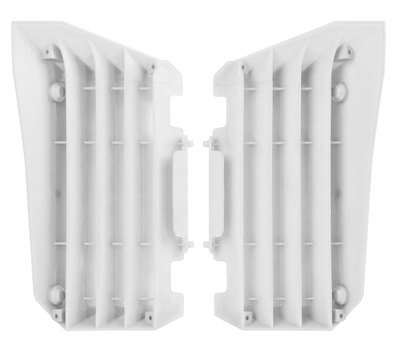 POLISPORT Cache radiateur blanc Yamaha YZ250F/YZ450F