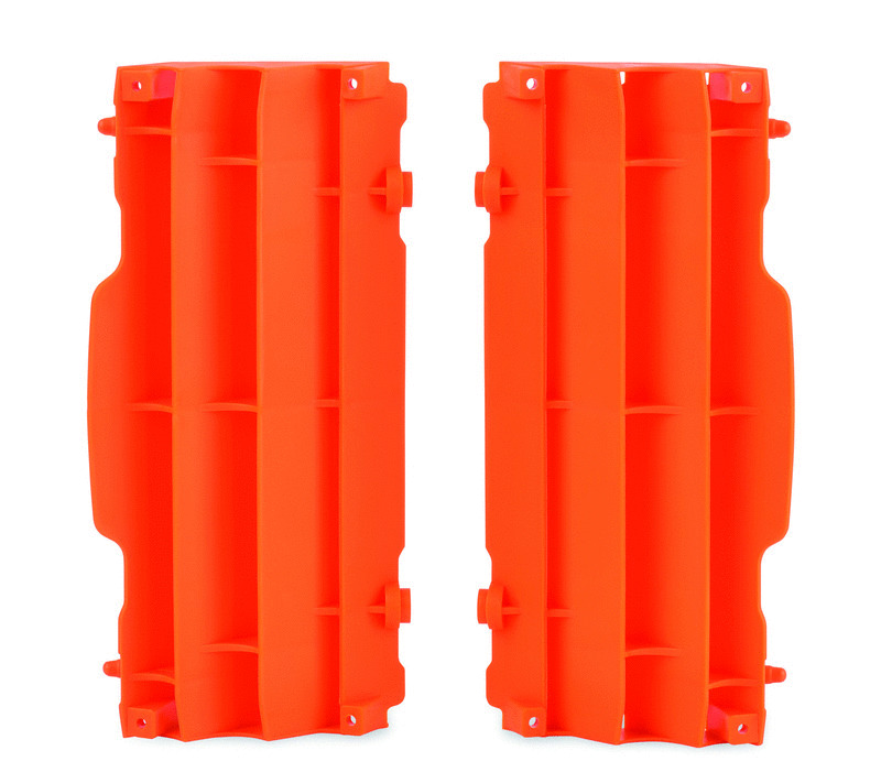 POLISPORT Cache radiateur orange KTM