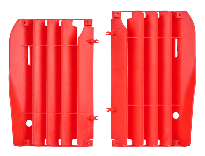 POLISPORT Cache radiateur rouge Honda CRF250R