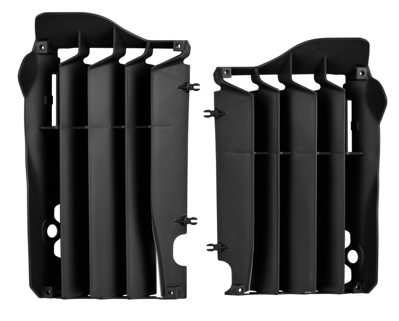 POLISPORT Cache radiateur noir Kawasaki KX250F