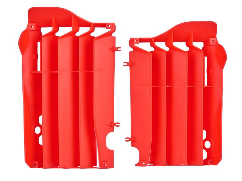 POLISPORT Cache radiateur rouge Honda CRF450R/RX