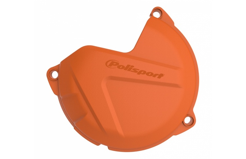 POLISPORT Protection de carter d'embrayage orange KTM