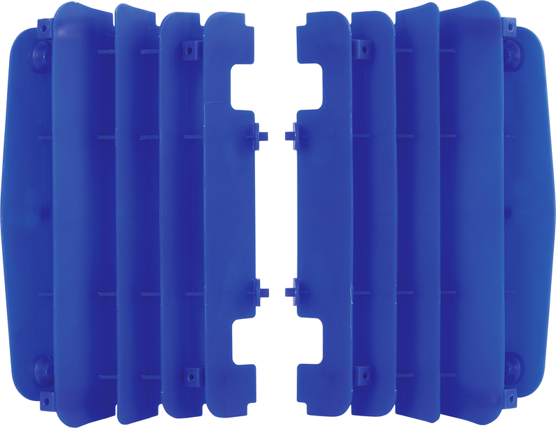 POLISPORT Cache radiateur bleu Yamaha YZ450F