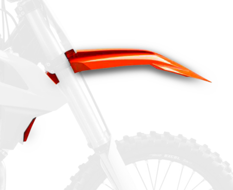 POLISPORT Garde-boue avant orange KTM SX85