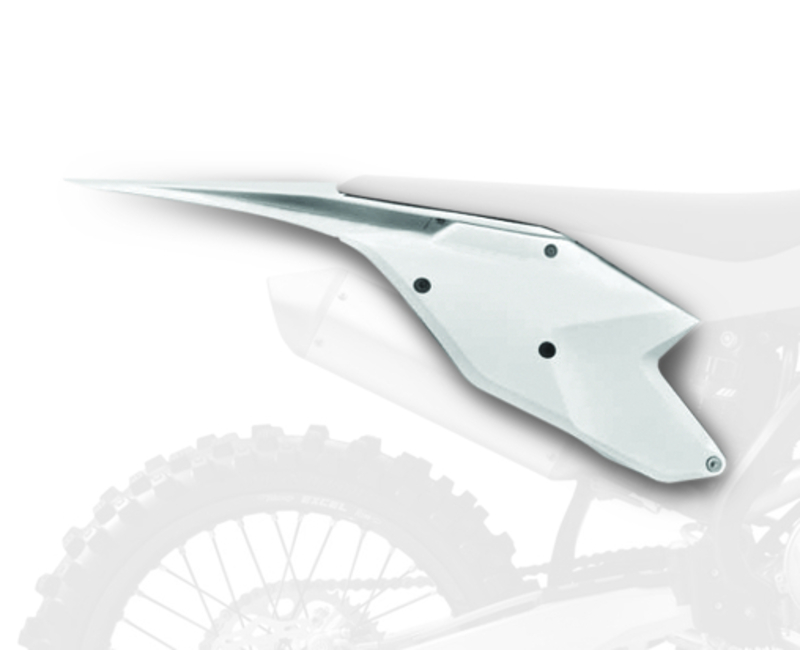 Polisport Unisex White Rear Fender Ktm