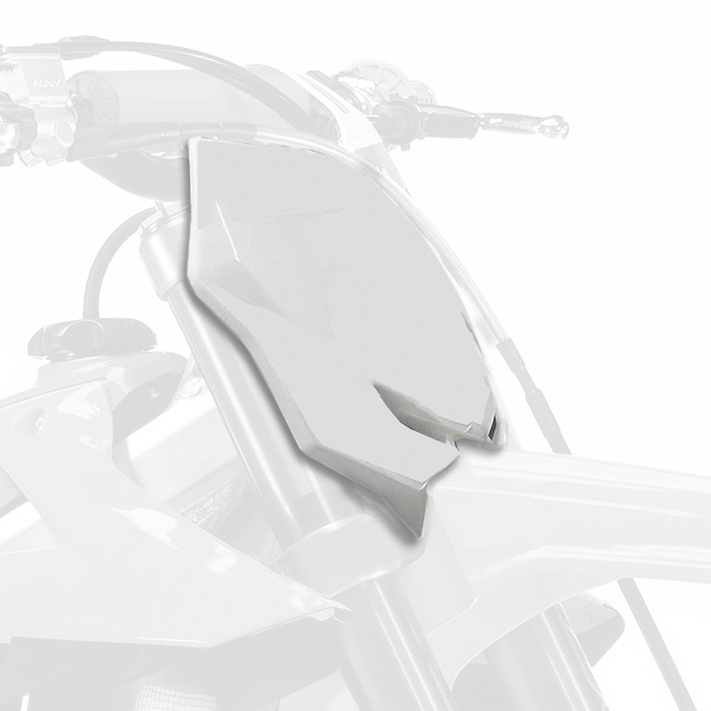 POLISPORT Plaque numéro frontale blanc Suzuki RM-Z450