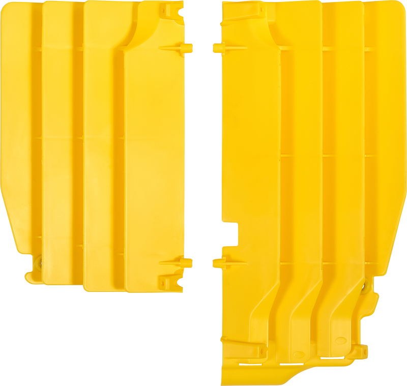 POLISPORT Cache radiateur jaune Suzuki RM-Z450