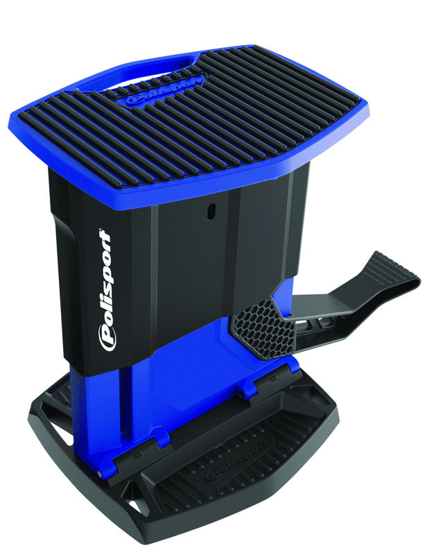 POLISPORT Niebieska składana winda motocyklowa