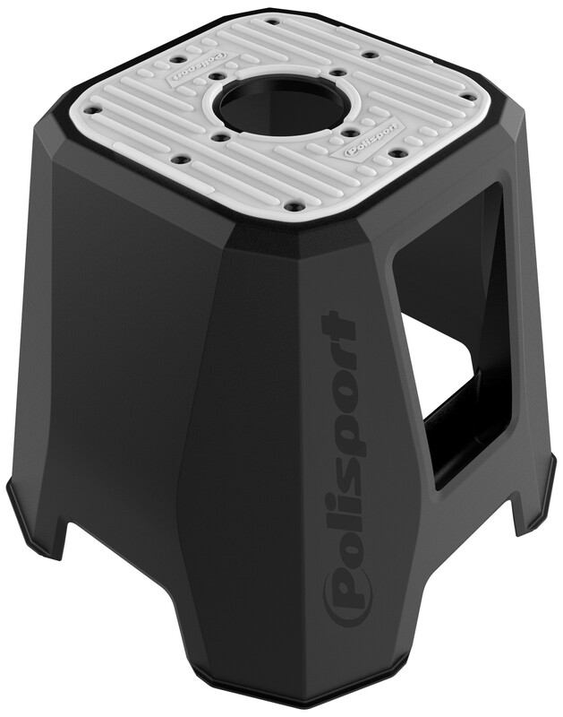 POLISPORT Stativ 420mm schwarz/grau Gummi
