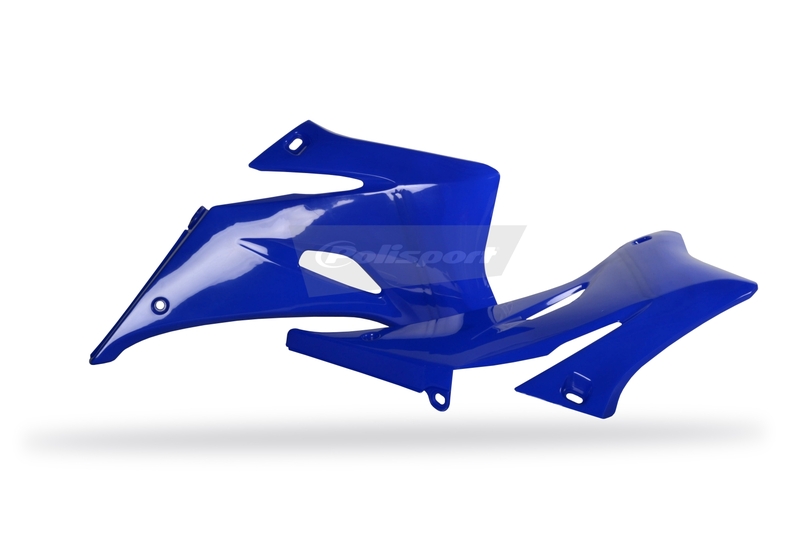 POLISPORT Ouïes de radiateur bleu Yamaha YZ250F/YZ450F