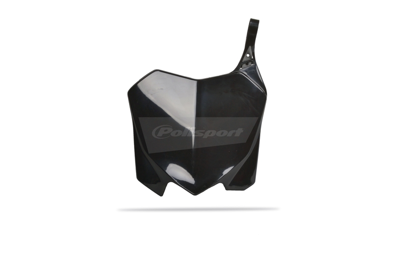 POLISPORT Front Number Plate Black Honda CRF250R/CRF450R