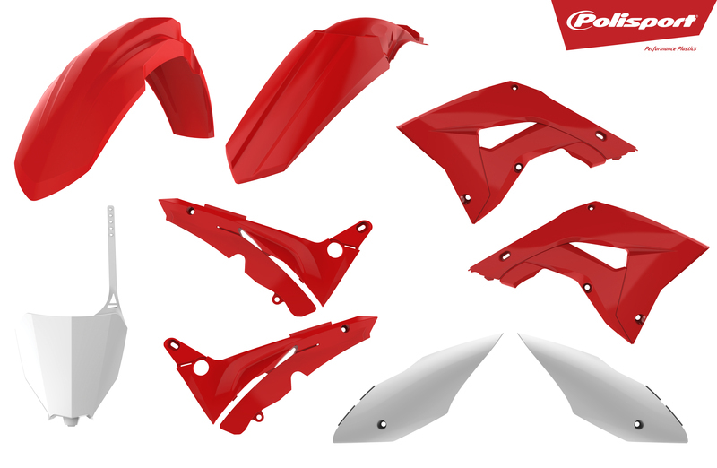 POLISPORT Plastic Kit Restyle/OEM Color Honda