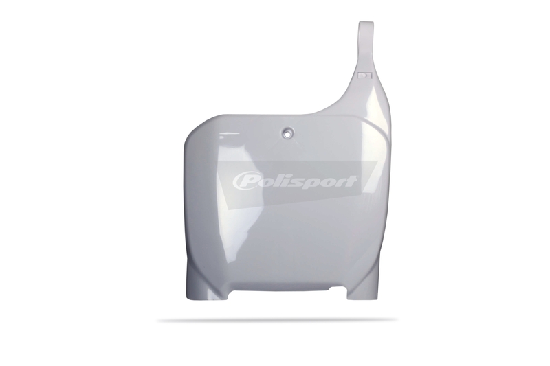 POLISPORT Plaque numéro frontale blanc Honda