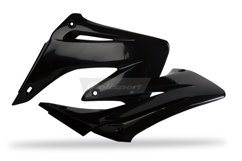 POLISPORT Ouïes de radiateur noir Honda CRF250R/CRF450R