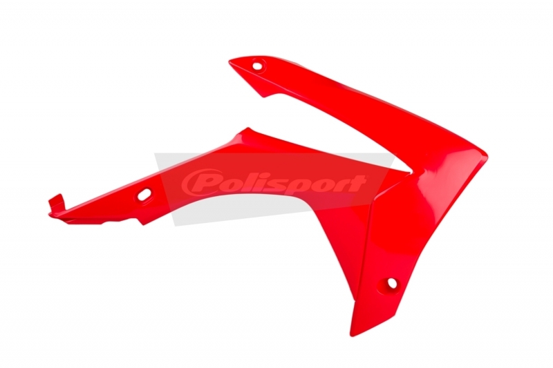 POLISPORT Ouïes de radiateur rouge Honda CRF250R/CRF450R
