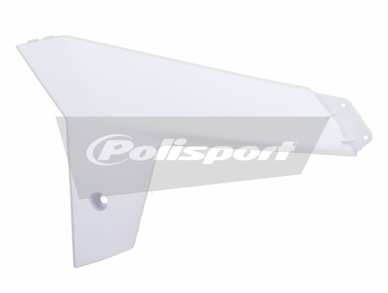 POLISPORT Ouïes inférieures de radiateur blanc Gas Gas EC/EC-F