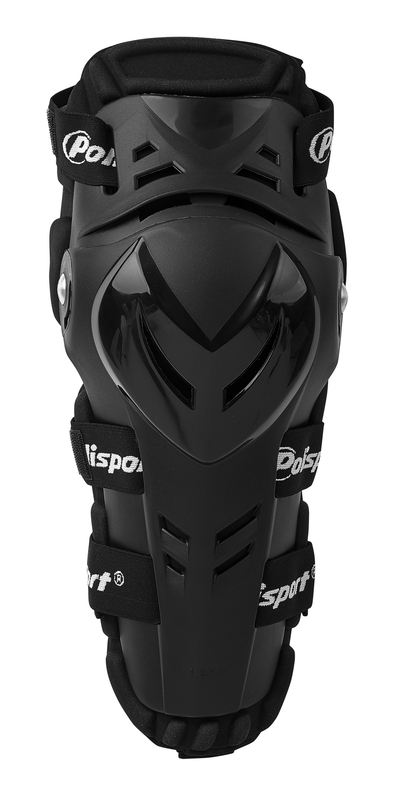 POLISPORT Genouillères Devil noir
