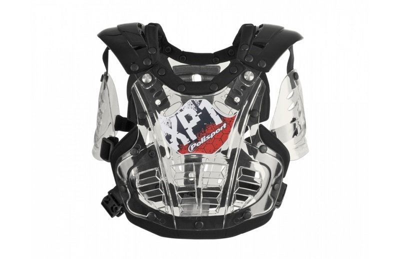 POLISPORT Pare-pierre XP1 Mini transparent/noir taille unique Enfant