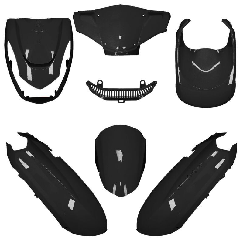 O PARTS Carénage noir brillant - Peugeot Kisbee (10-)