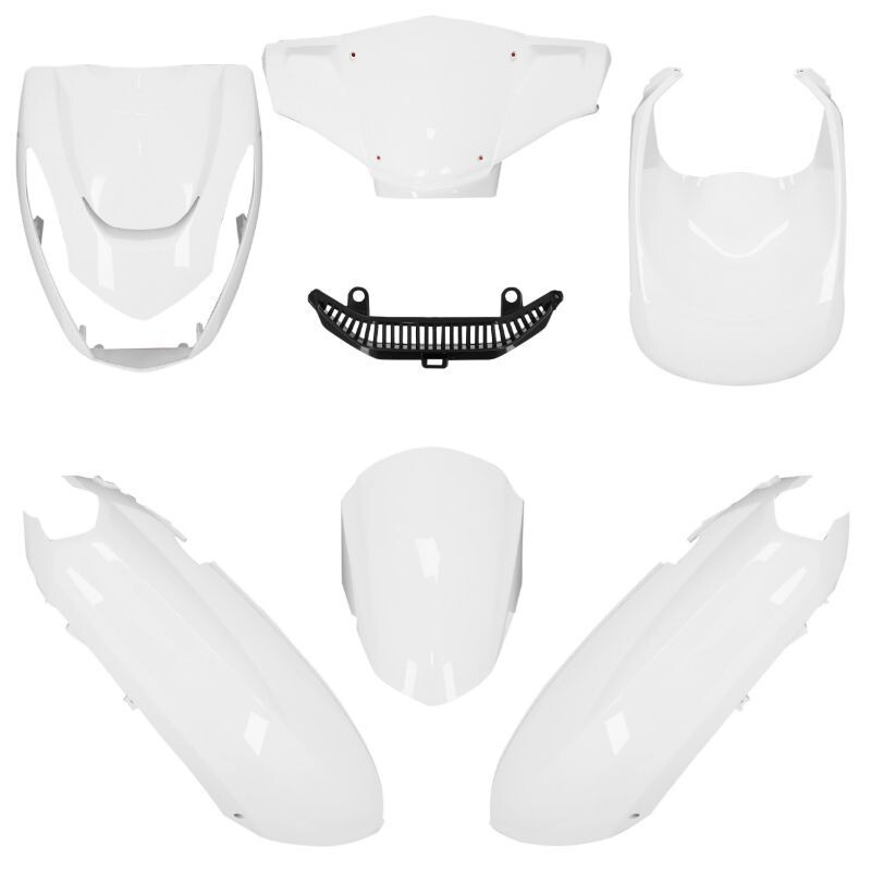 O PARTS Carénage blanc brillant - Peugeot Kisbee (10-)