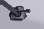 SW-Motech Extension for side stand foot - Black/Silver. Benelli Leoncino 800 / 800 Trail.