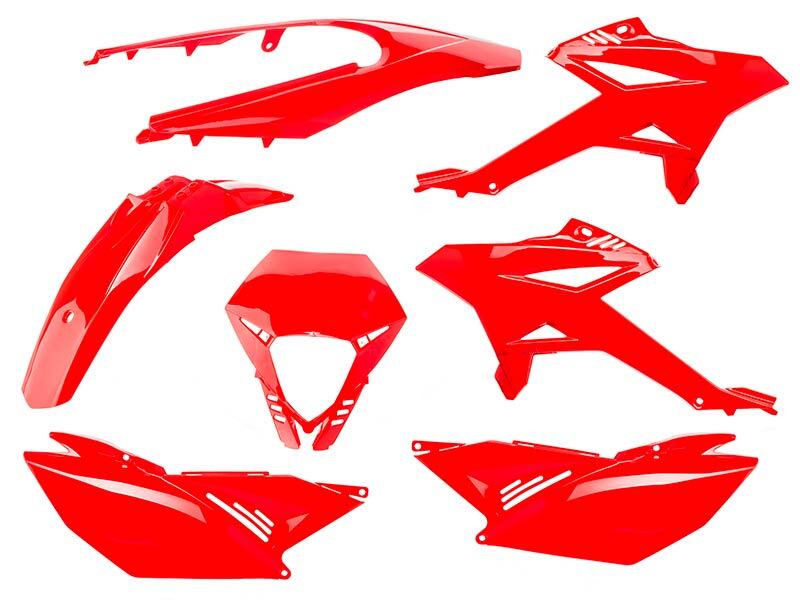 O PARTS Kit plastique rouge brillant - Beta RR 50 (11-20)