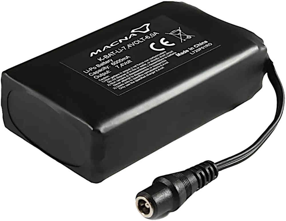 Macna 7,4V/6A Batteri för jacka/byxor