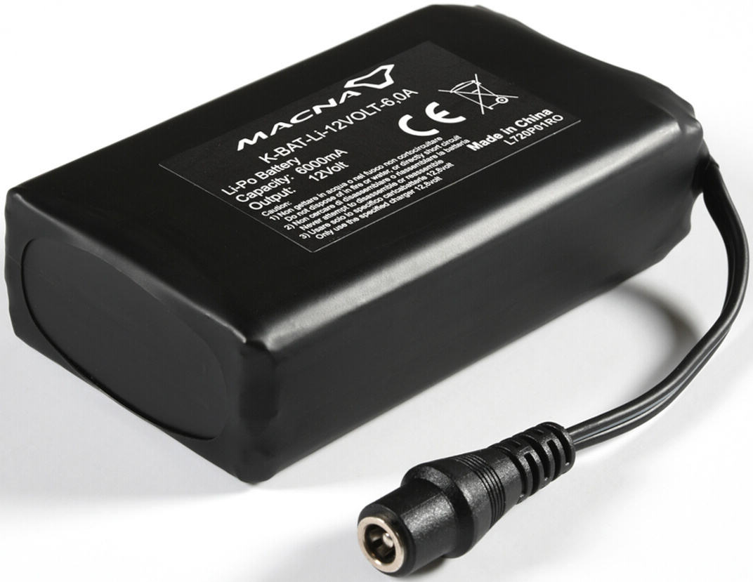 Batterie 12V 6A Macna (1x) Pour Vestes Et Pantalons