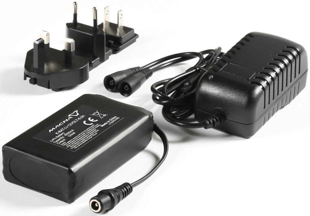 Macna 12V/6A Batteri + ladesett