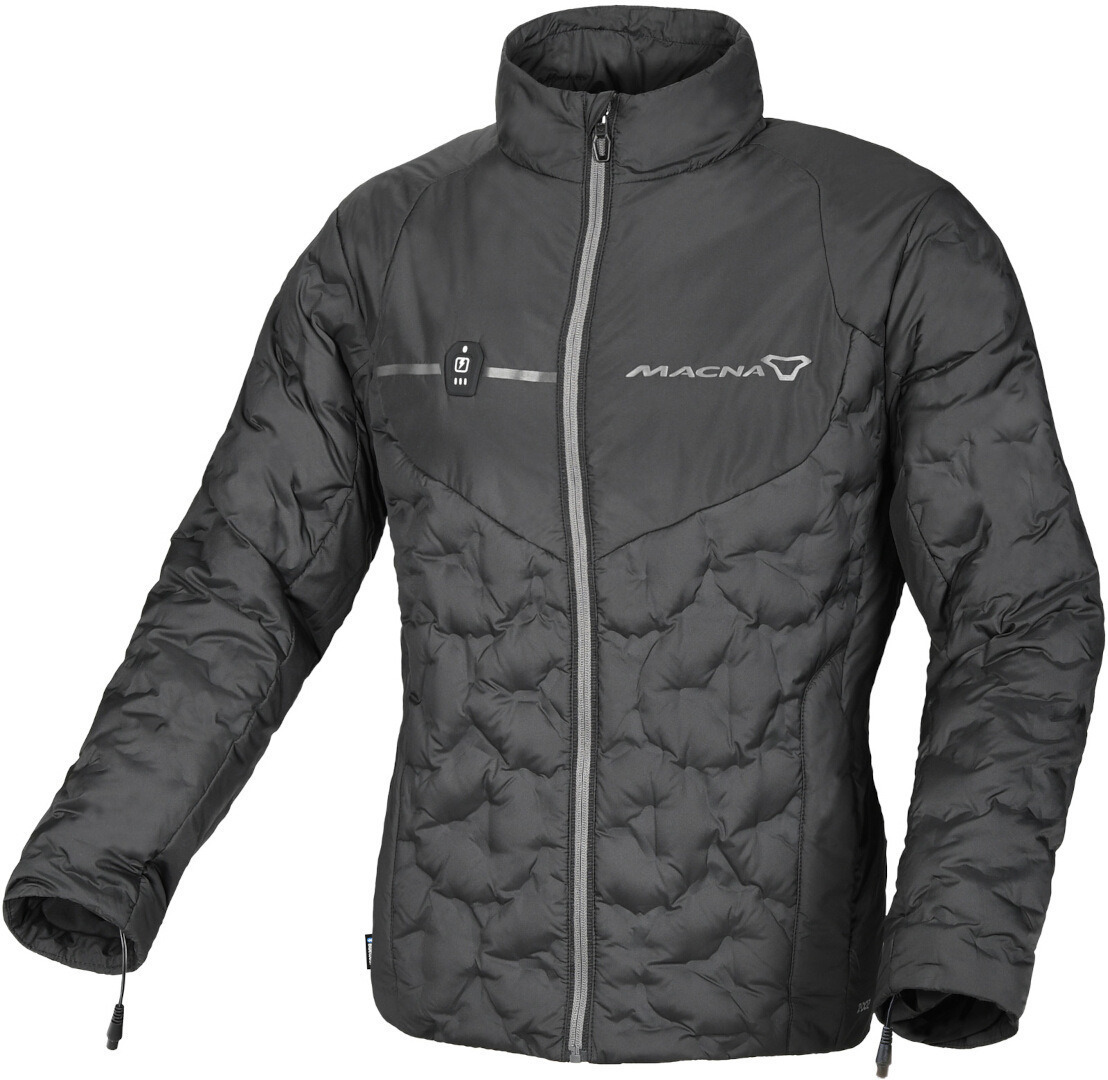 Macna Ascent beheizbare Damen Daunenjacke, schwarz, Größe XS