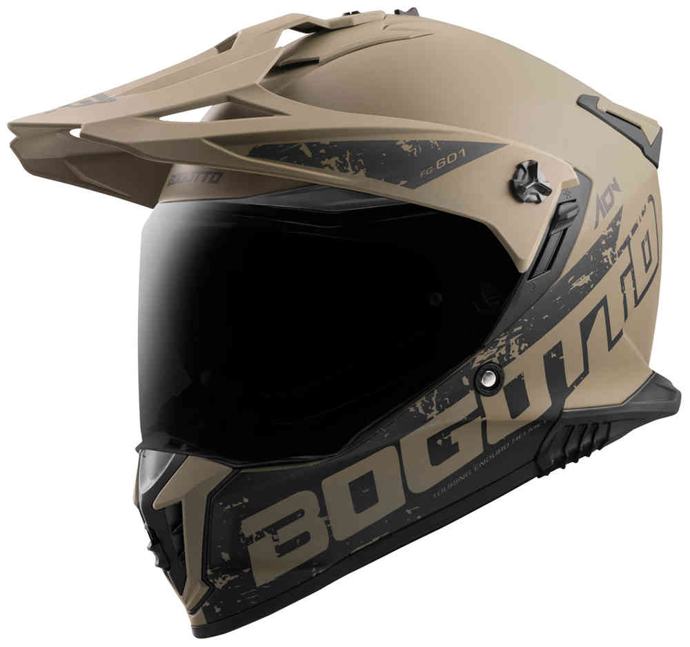 Bogotto FG-601 Enduro hjelm i glasfiber