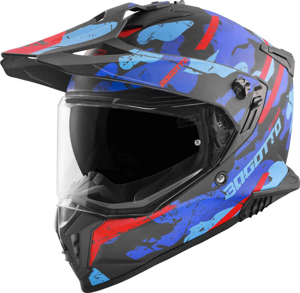 Bogotto FG-601 Sniper Casco da enduro in fibra di vetro