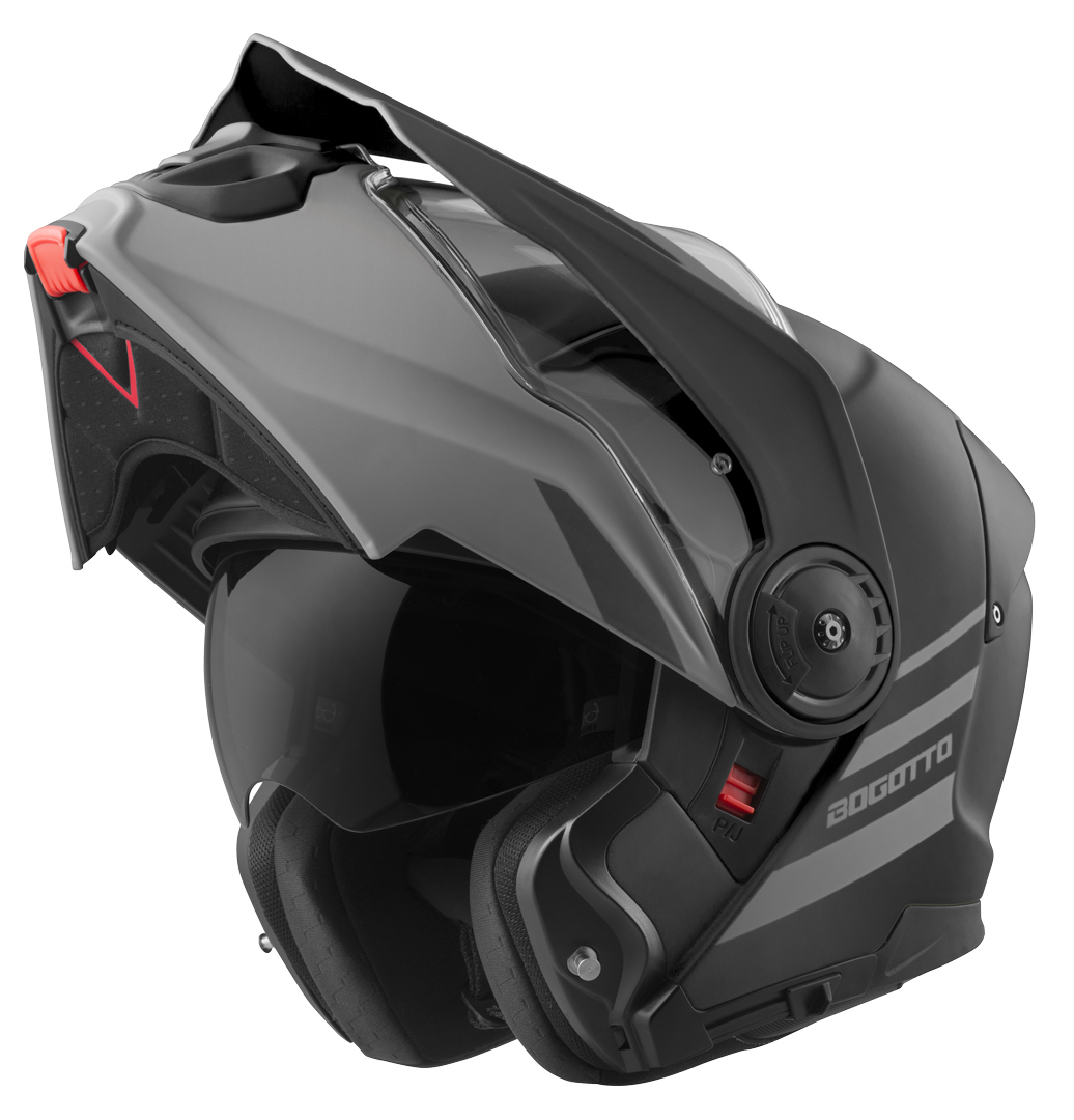Bogotto FG-102 Duo Fiberglas Klapphelm - Bild 27 von 41