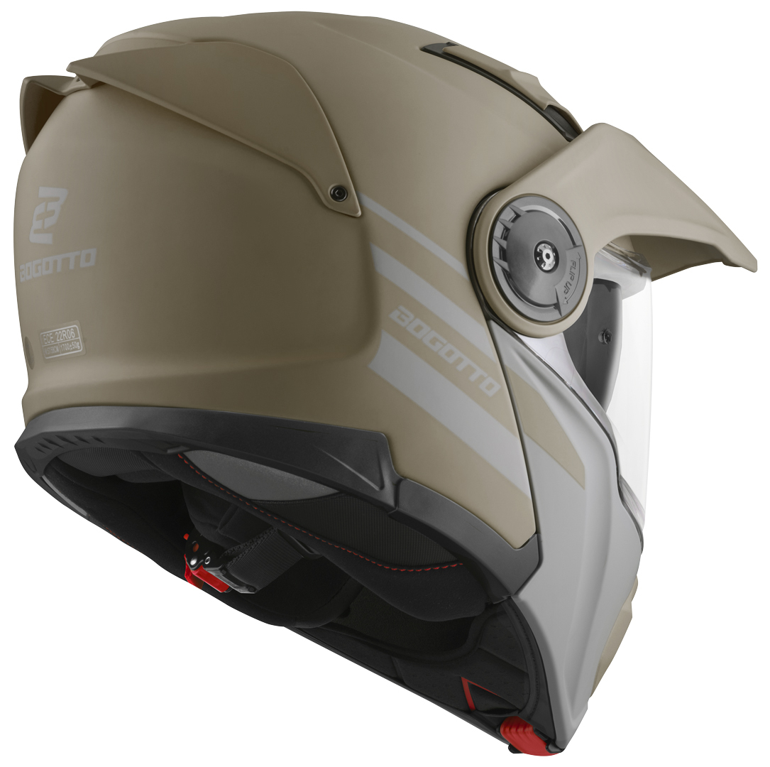 Bogotto FG-102 Duo Fiberglas Klapphelm - Bild 21 von 41