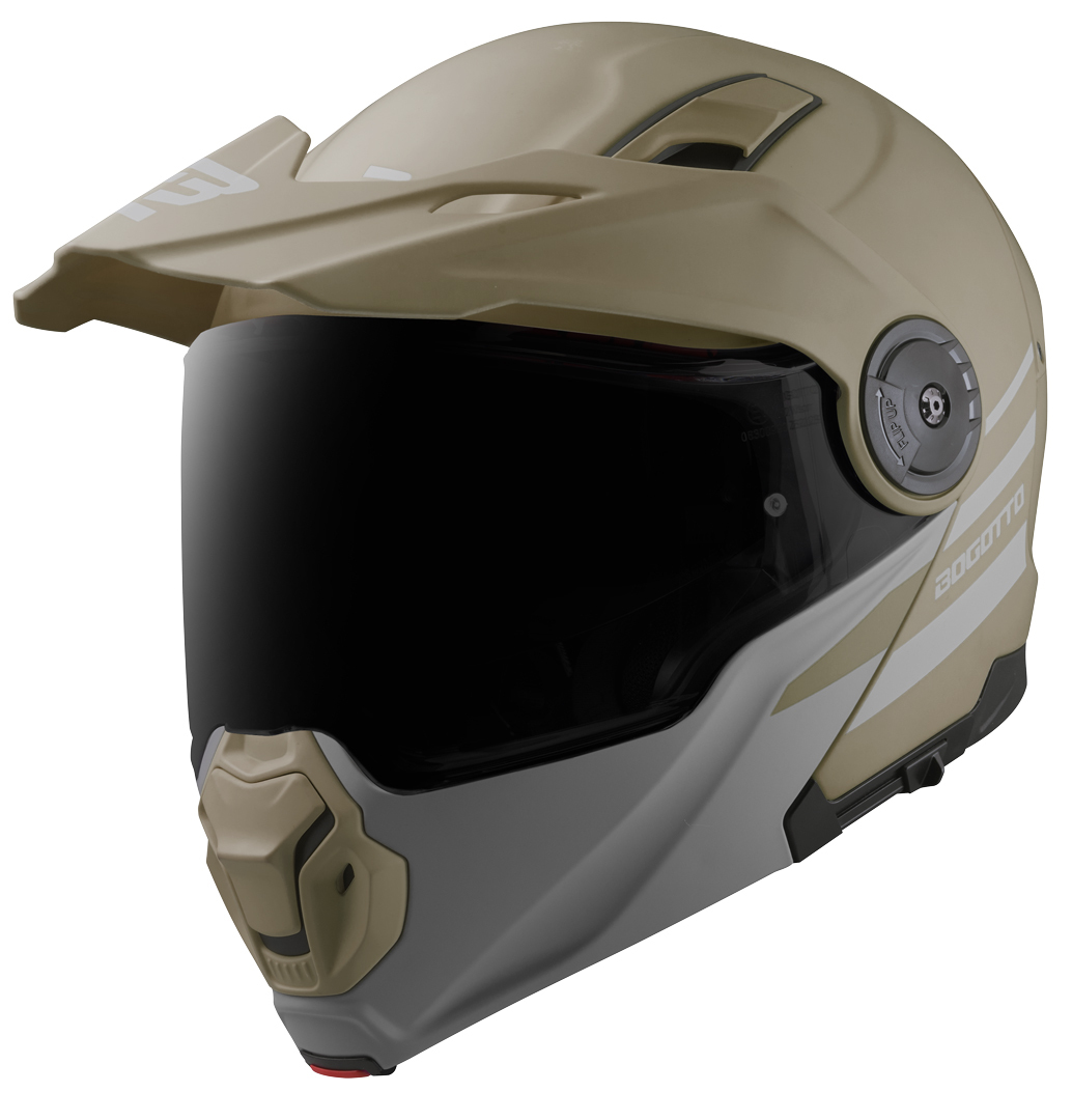 Bogotto FG-102 Duo Fiberglas Klapphelm - Bild 20 von 41