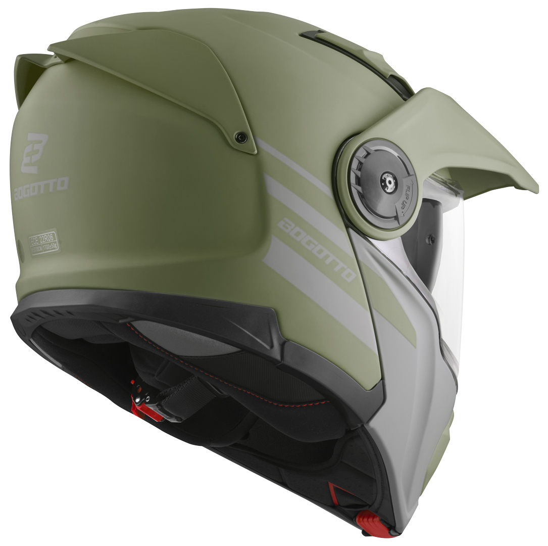 Bogotto FG-102 Duo Fiberglas Klapphelm - Bild 37 von 41