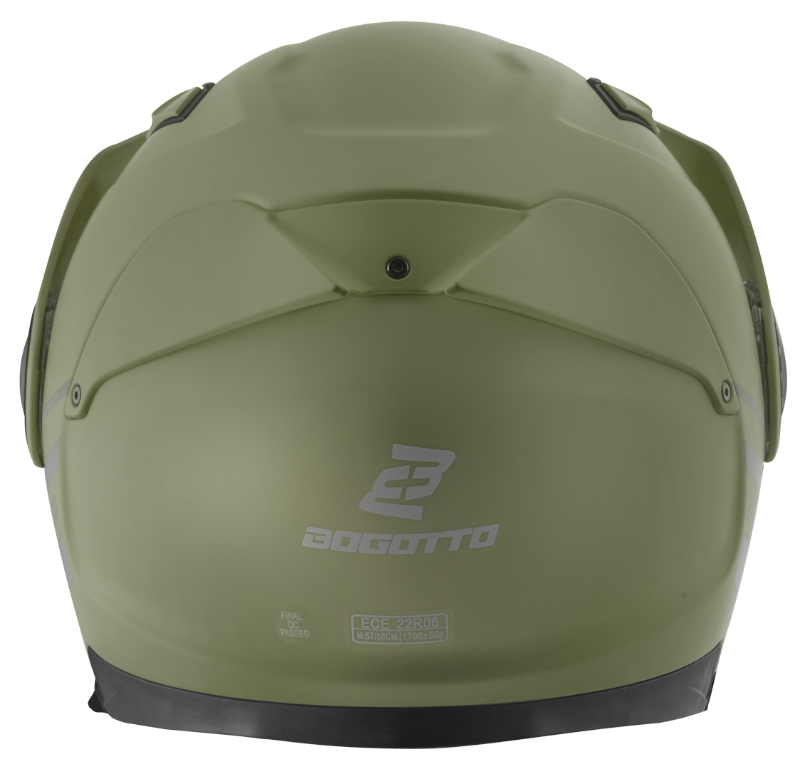Bogotto FG-102 Duo Fiberglas Klapphelm - Bild 40 von 41